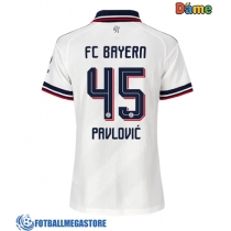Fotballdrakt Dame Bayern Munich Aleksandar Pavlovic #45 Bortedrakt 2026-27 Kortermet